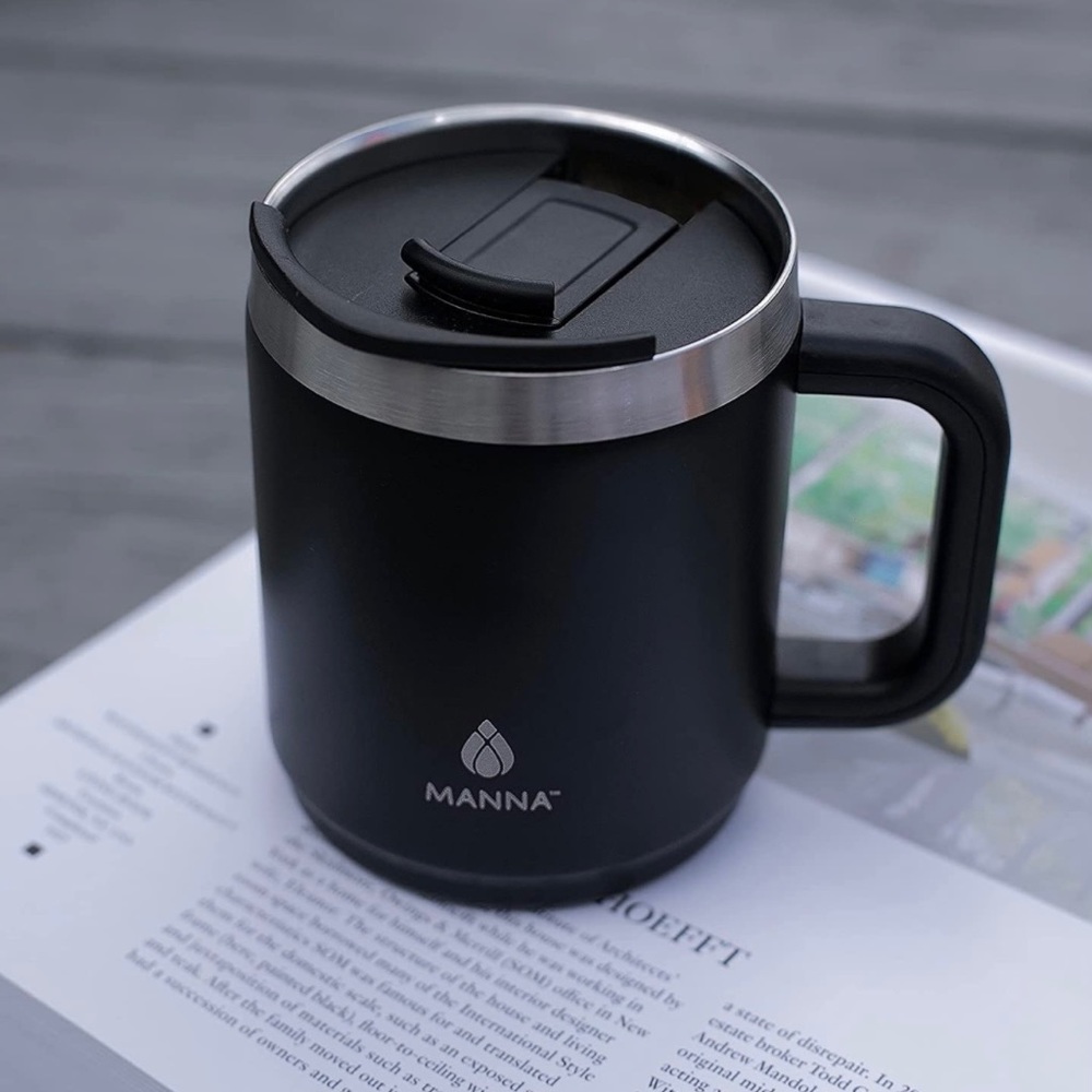 MANNA Boulder Mug Black NWT